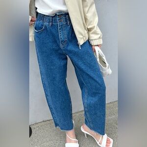 Oak + Fort Paperbag Waist Jean